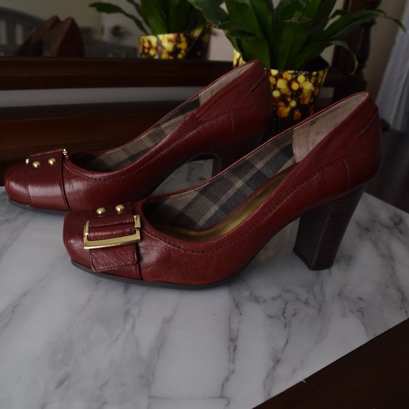 Nine West Shoes - Nine West Burgundy Heels- Size 9- New!